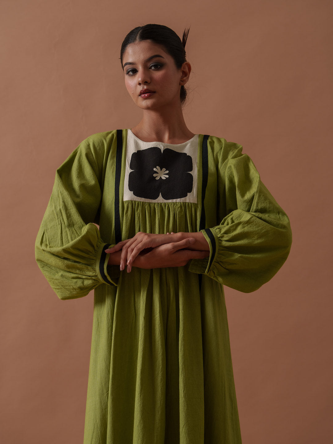 Primrose Dress | Forest Green