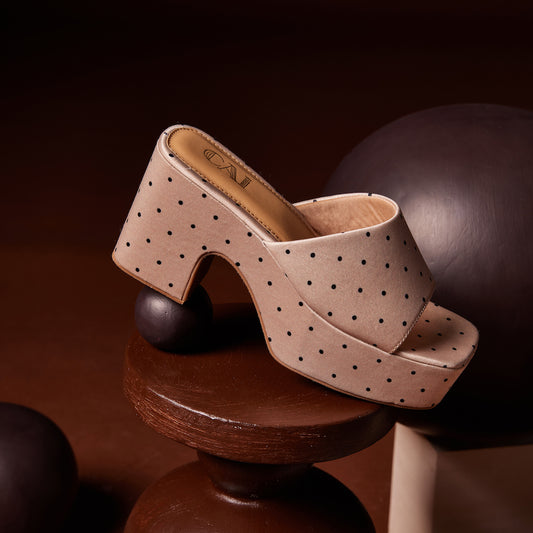 Polka Printed Platform